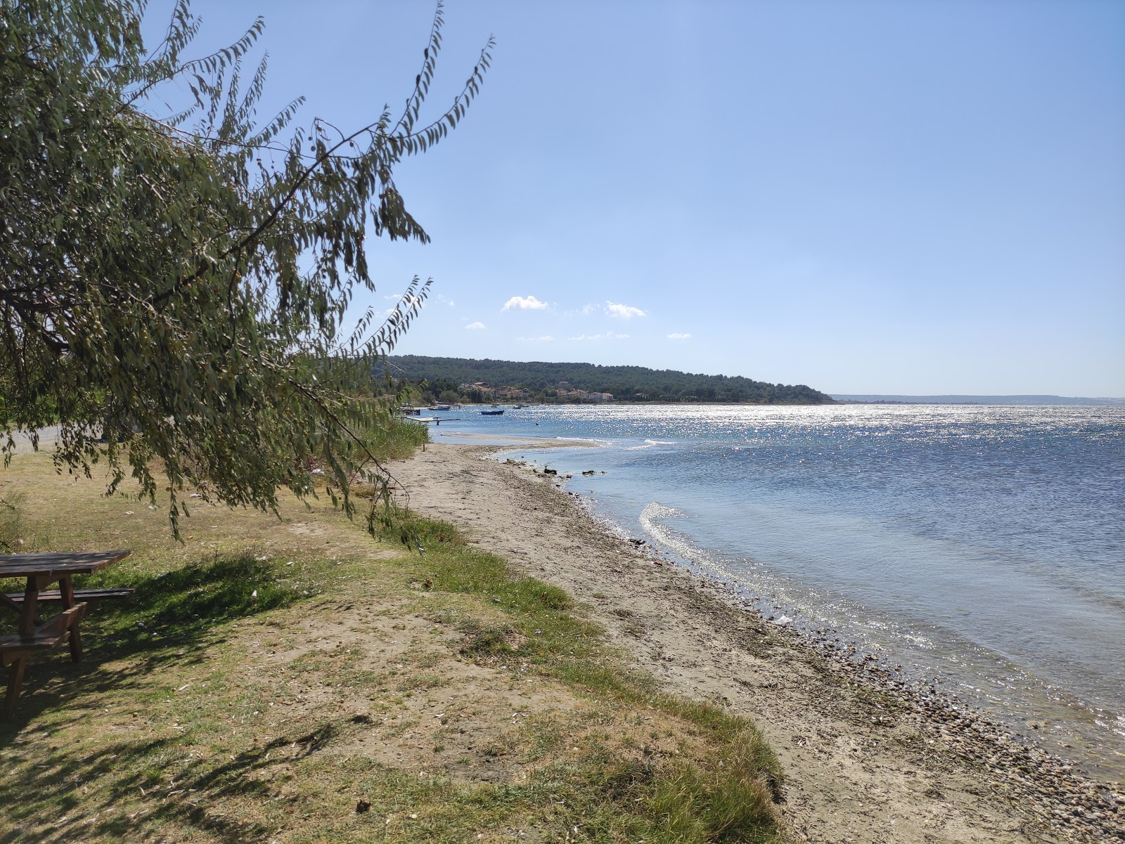 Foto di Kangirli beach con una superficie del sabbia con ciottolame