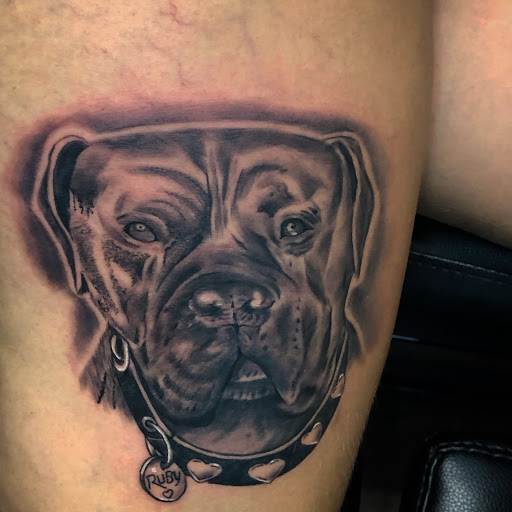 Explore deer head tattoo ideas, creative tattoo ideas in Santa Rosa, available at Eternal Art Tattoo Gallery