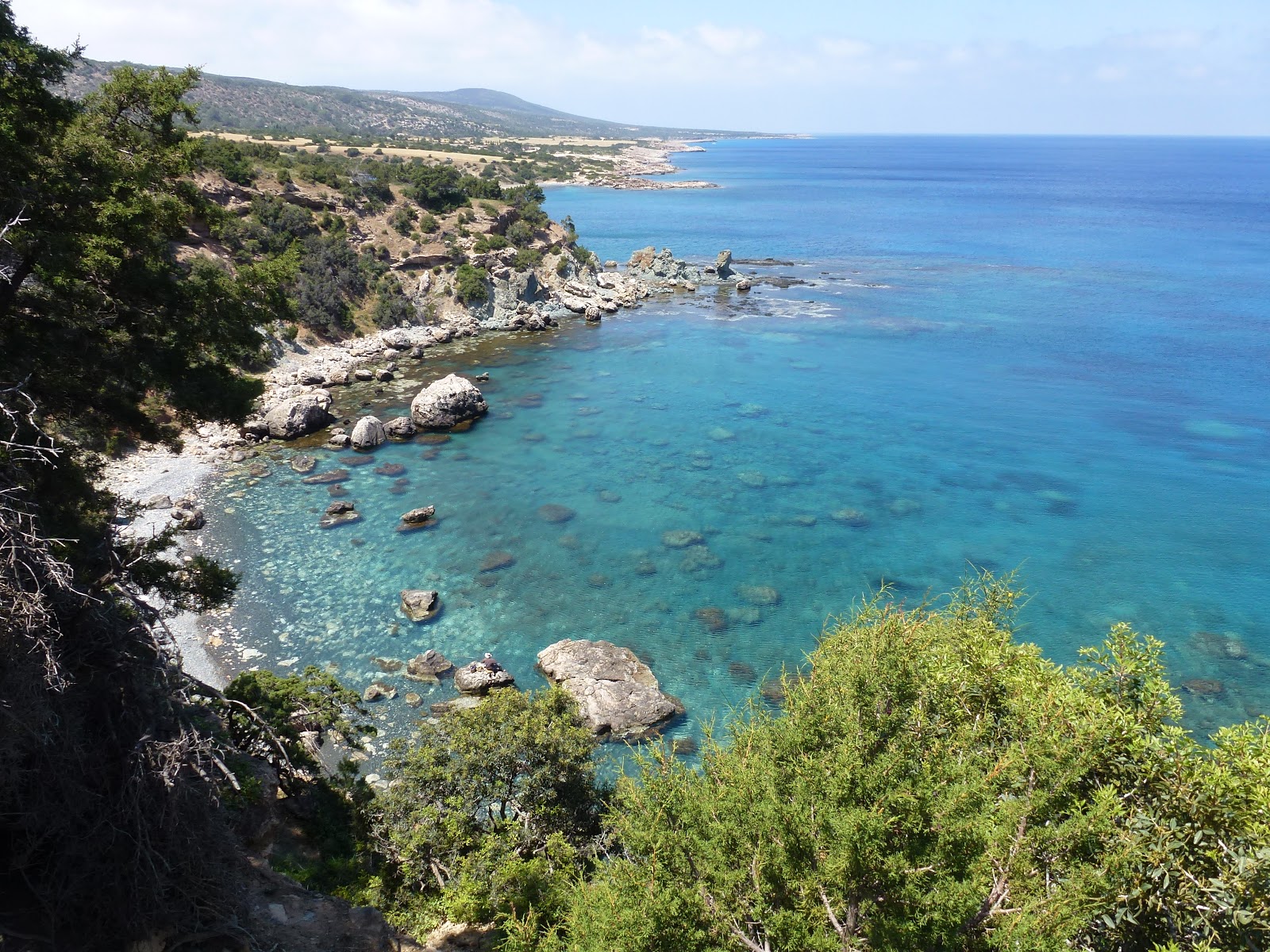 Zdjęcie Belle Vue Beach poparte klifami