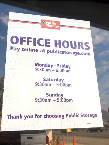 Self-Storage Facility «Public Storage», reviews and photos, 10400 Sunland Blvd, Sunland-Tujunga, CA 91040, USA