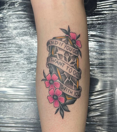 Explore tattoo word ideas for guys, creative tattoo ideas in Kenosha, available at Kenosha Tattoo Company