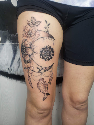 Explore boyfriend name tattoo ideas on chest, creative tattoo ideas in Decatur, available at Exclusive Ink Tattoos & Body Piercings 22nd & Wood