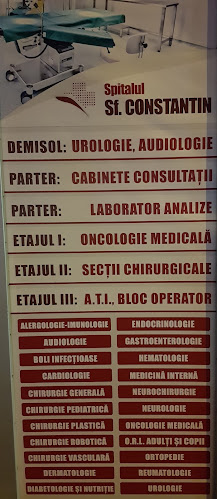orar Ambulatoriul Spitalului Sf. Constantin