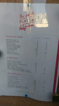 Les petits plats de Maurice à Paris carte