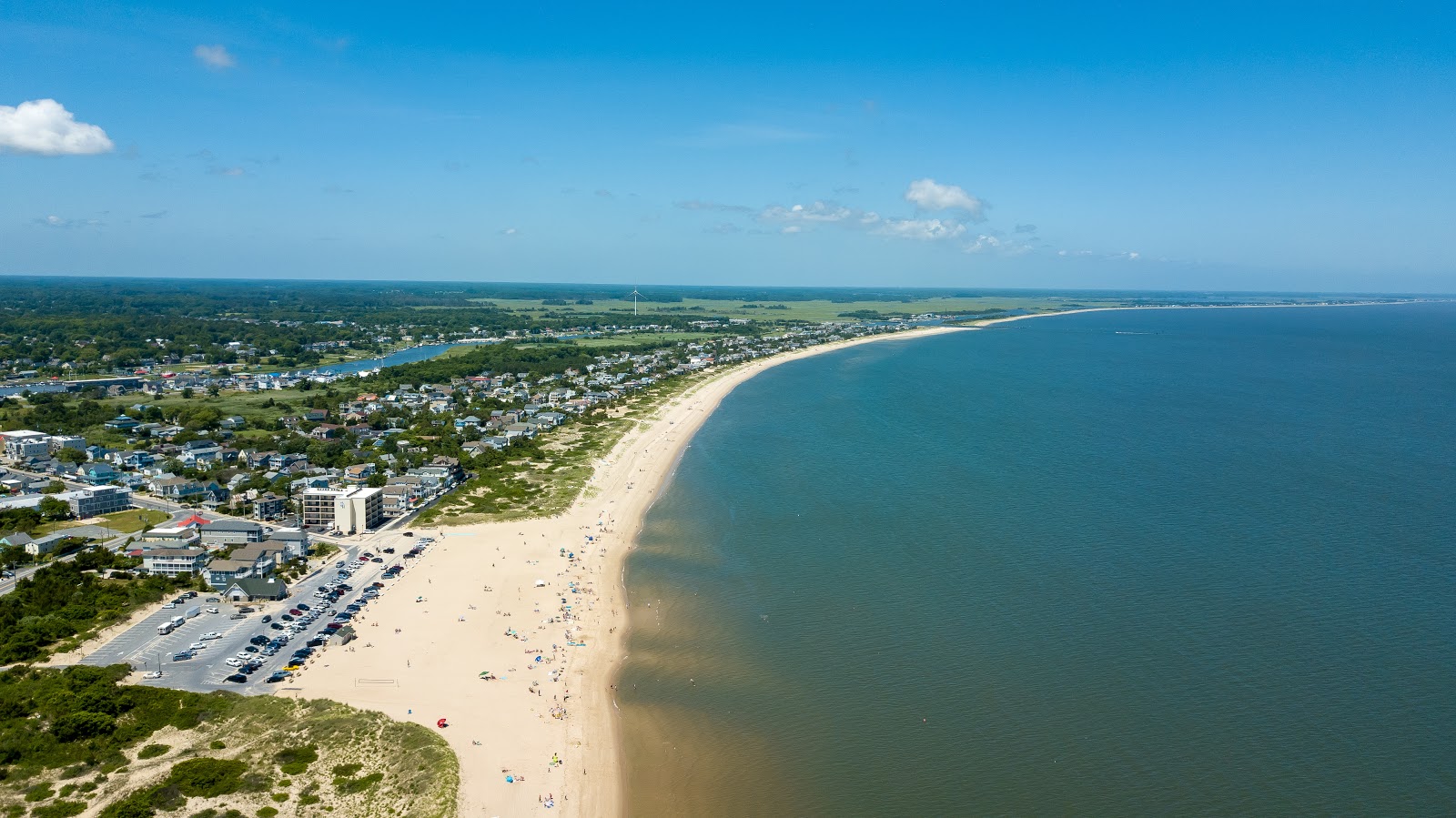 Foto av Lewes Beach med lång rak strand