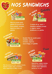 Menu / carte de Amour de pizza Sud Est à Rennes