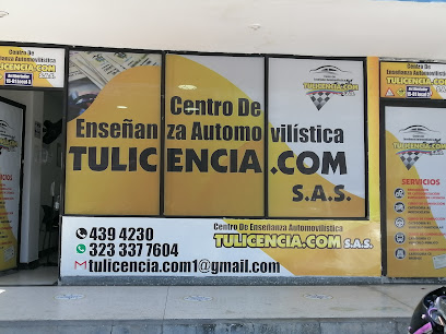 CENTRO DE ENSEÑANZA AUTOMOVILISTICA TULICENCIA.COM S.A.S