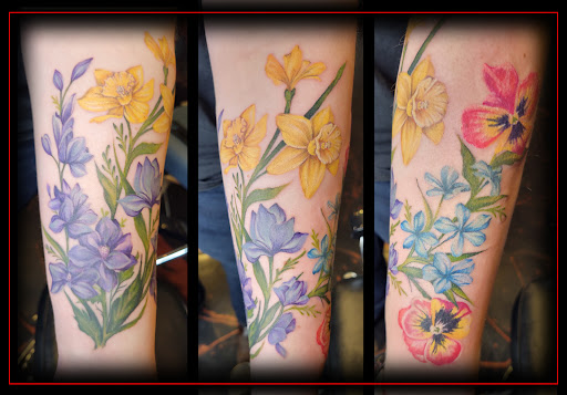 Explore small leg tattoo ideas, creative tattoo ideas in Fremont, available at Eternal Tattoo And Body Piercing