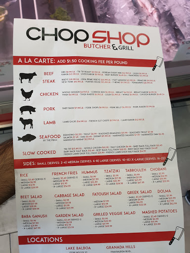 Butcher Shop «Chop Shop Butcher & Kitchen», reviews and photos, 11144 Balboa Blvd, Granada Hills, CA 91344, USA