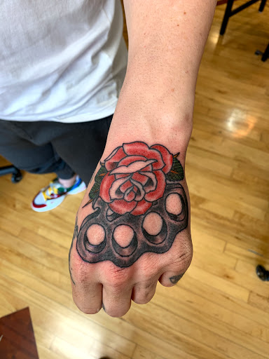 Explore thumb print tattoo ideas, creative tattoo ideas in Minneapolis, available at Nokomis Tattoo