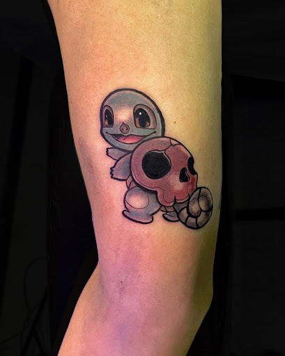 Explore freddy tattoo ideas, creative tattoo ideas in San Diego, available at Black&Grey Atelier