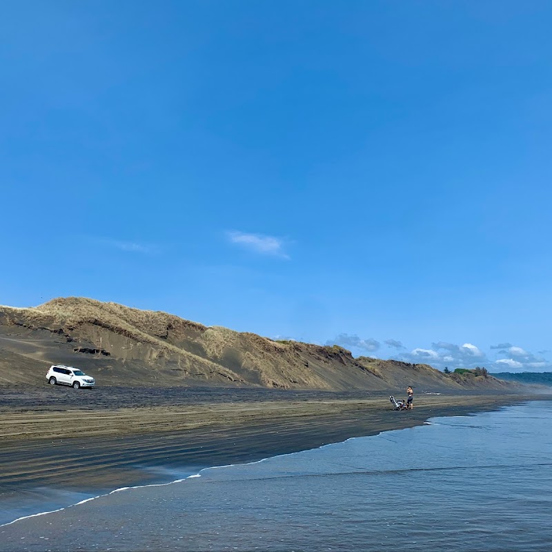 Vehicle Entrance Muriwai Beach