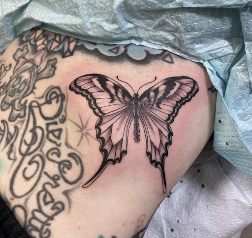 Explore invader zim tattoo ideas, creative tattoo ideas in New Orleans, available at TOUGH LOVE TATTOOS