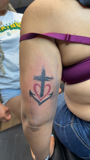 Explore peony tattoo ideas, creative tattoo ideas in Houston, available at Kevos Tattoos