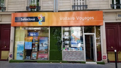 Voltaire Voyages , Réservation Club Med , Kuoni etc .. à Paris