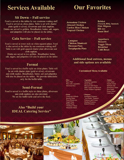 Caterer «Diamond Catering», reviews and photos, 11985 Pellicano Dr, El Paso, TX 79936, USA