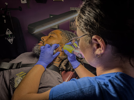 Explore imperfection tattoo ideas, creative tattoo ideas in Newfield, available at Parabellum Tattoo Studio