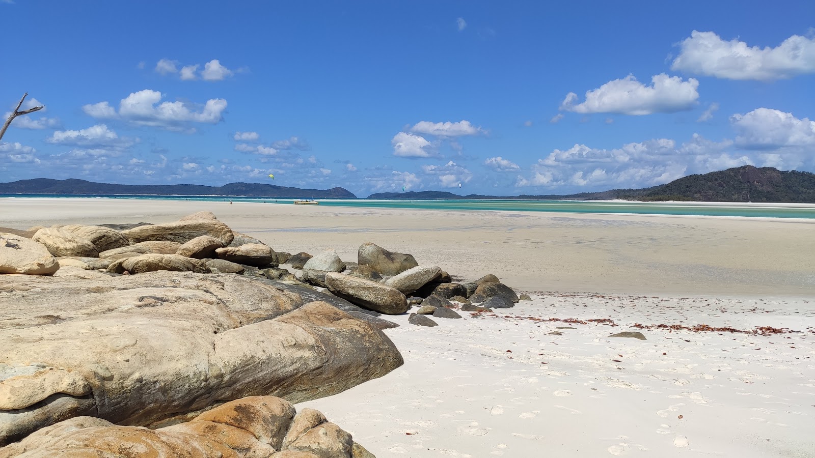 Foto van Hill Inlet Lookout Beach met recht en lang