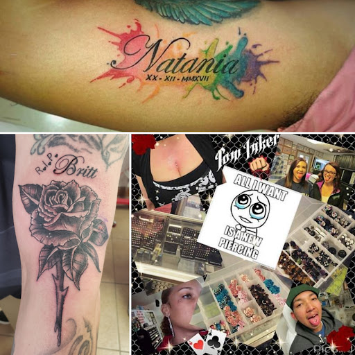Explore patch tattoo ideas, creative tattoo ideas in Elko, available at Tom Custom Tattoos and Body Piercing Studio