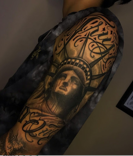 Explore black sheep tattoo ideas, creative tattoo ideas in Brooklyn, available at Well Worthy Ink Shop