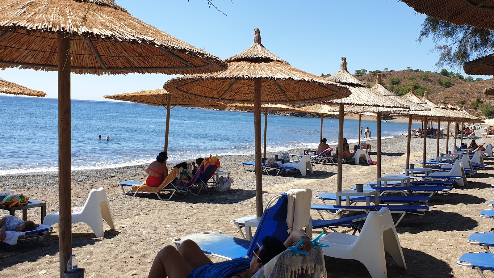 Foto von Limnos Beach mit teilweise sauber Sauberkeitsgrad