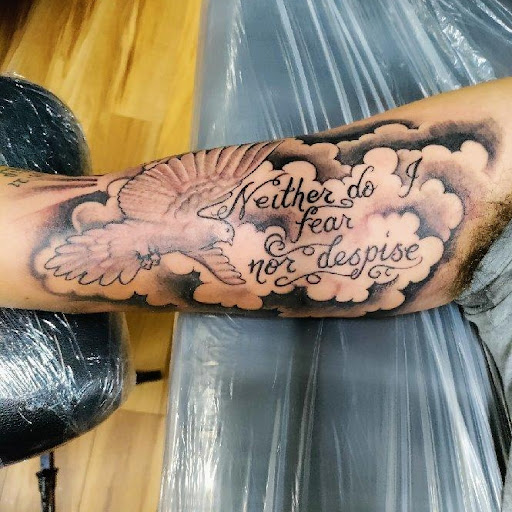 Explore sunflower tattoo idea, creative tattoo ideas in Homosassa, available at Citrus Tattoos