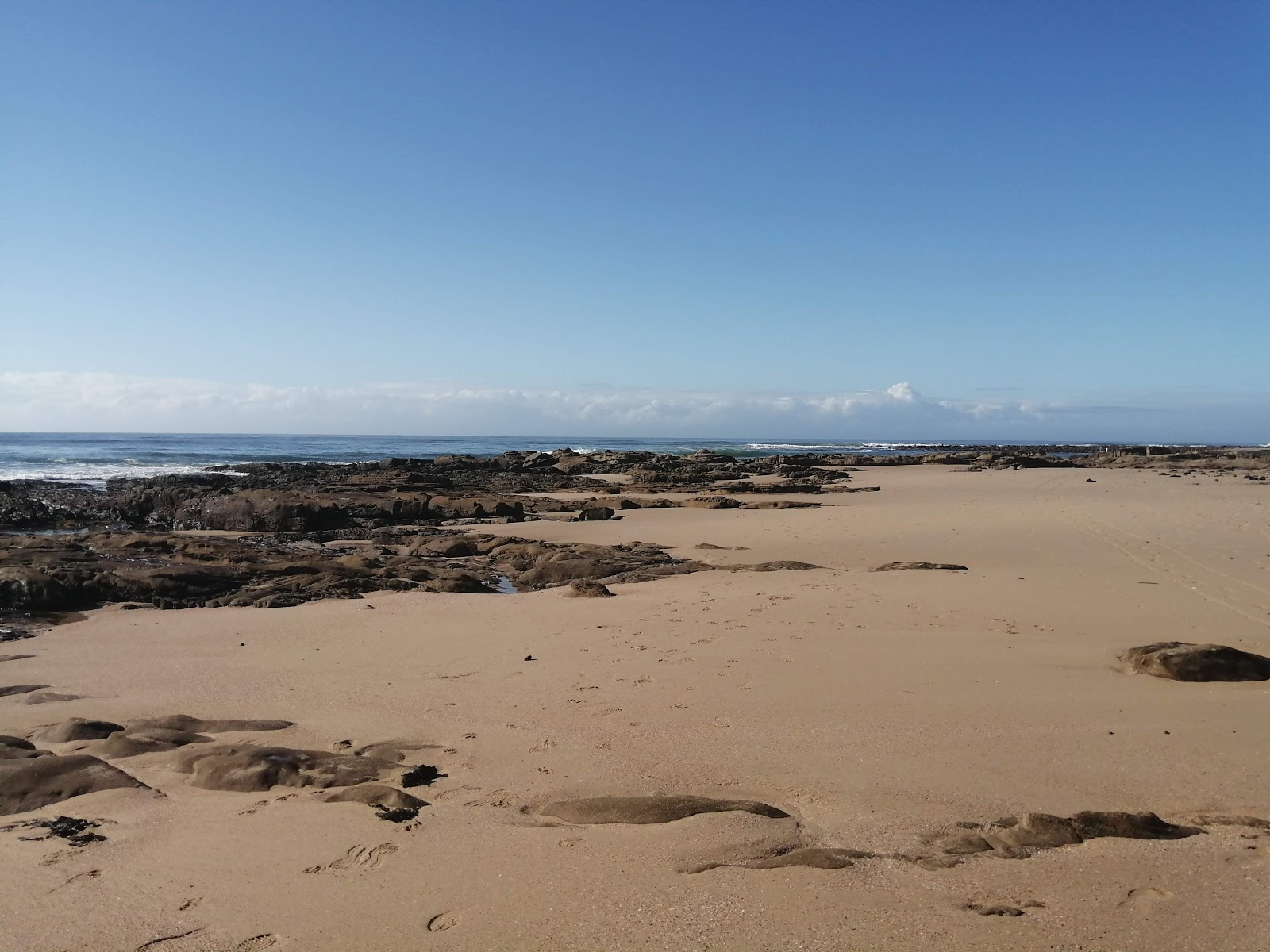 Fotografija Kaysers beach z dolga ravna obala