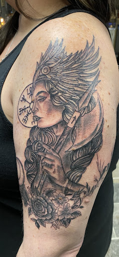 Explore vampire diaries tattoo ideas, creative tattoo ideas in Crosby, available at Seven Ink Tattoos And Piercings