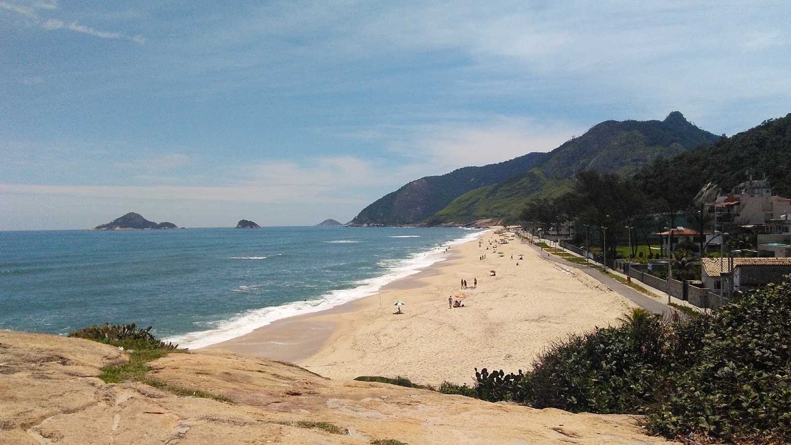 Foto van Macumba Beach met recht en lang