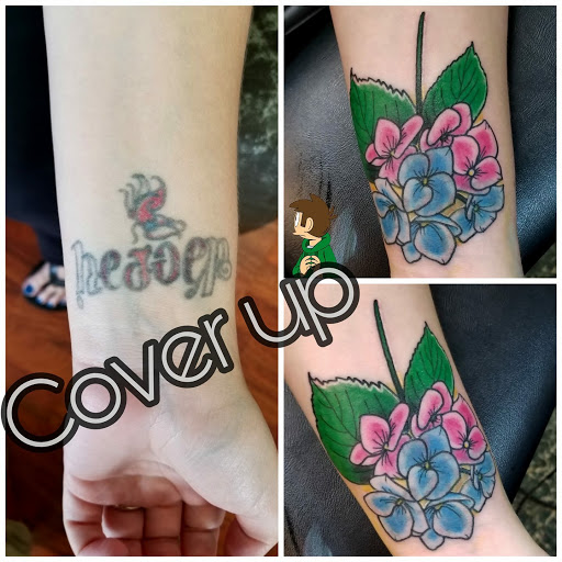 Find god tattoo ideas for your next unique tattoo in Covington at Cupid Slave Tattoo Company