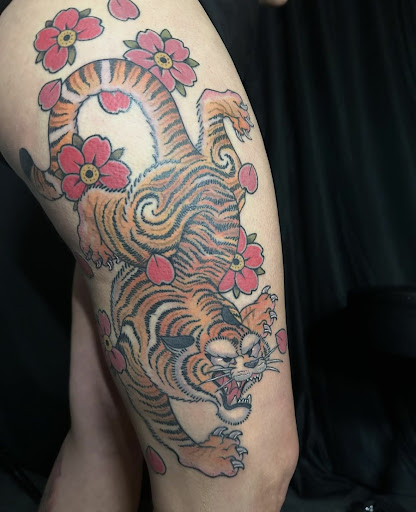 Explore full sleeve tattoo ideas for men, creative tattoo ideas in Clarksville, available at Underdog Tattoo Co