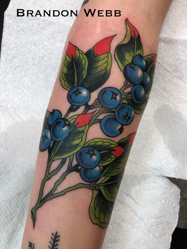 Explore mushroom tattoo ideas, creative tattoo ideas in Virginia Beach, available at Salt Water Tattoo