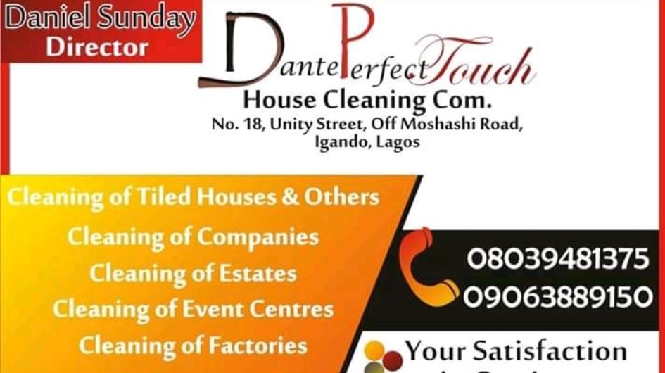 Dante perfect touch house cleaning com.