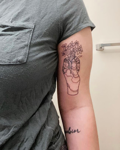 Explore beehive tattoo ideas, creative tattoo ideas in Amherst, available at Apothecary Tattoo