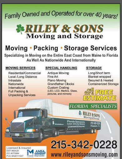 Storage Facility «Riley and Sons Moving», reviews and photos, 9800 Ashton Rd, Philadelphia, PA 19114, USA