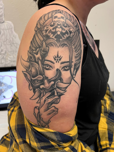 Explore blast over tattoo ideas, creative tattoo ideas in Norco, available at Live Canvas Tattoo Parlour