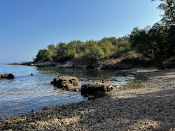 Maria Beach'in fotoğrafı kısa, düz kıyı şeridi ile birlikte