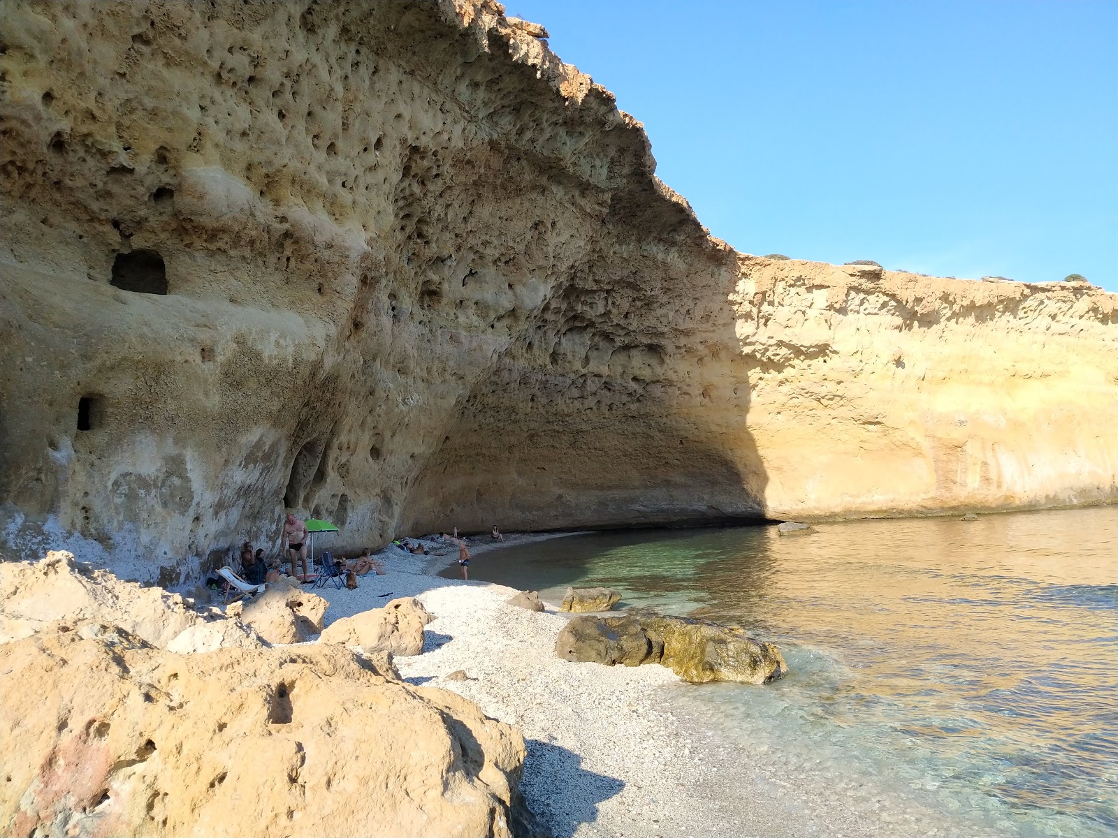 Foto av Cala Blanca med liten vik