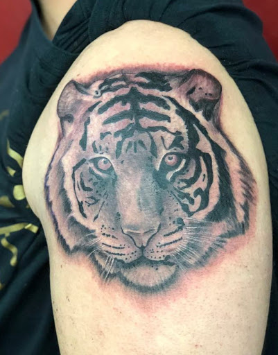 Explore halloween themed tattoo ideas, creative tattoo ideas in Toledo, available at 4 Nineteen Ink