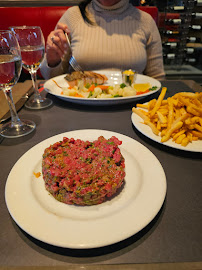 Steak tartare du Restaurant français Le Bosquet à Paris - n°2