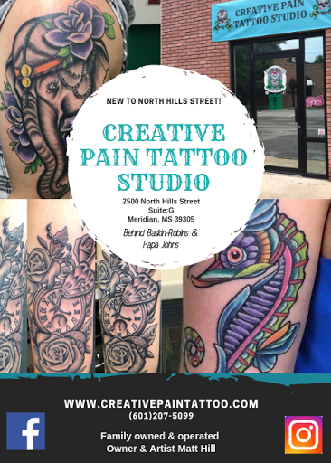 Find family meaning tattoo ideas for your next unique tattoo in Meridian at Creative Pain Tattoo Studio