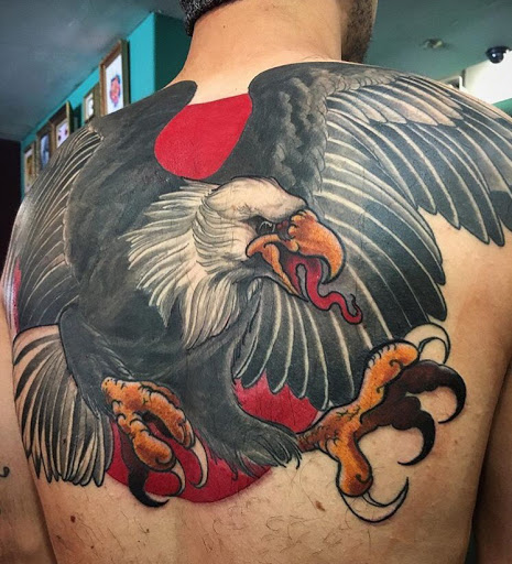 Explore salmon tattoo ideas, creative tattoo ideas in San Diego, available at Sideshow Tattoo and Piercing