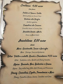 Menu / carte de Il Tavernicolo à Monza