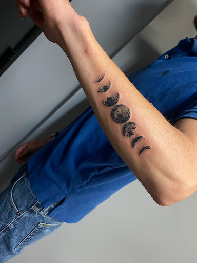 Explore tattoos on the thigh ideas, creative tattoo ideas in Idaho Falls, available at Sinner Tattoo Studio