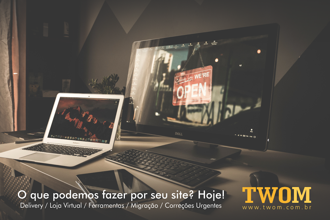 TwoM - Criação de Sites e Lojas Virtuais. Curitiba.
