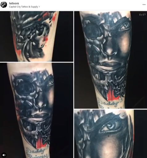 Explore tattoo stencil ideas for men, creative tattoo ideas in Concord, available at Capital City Tattoo LLC