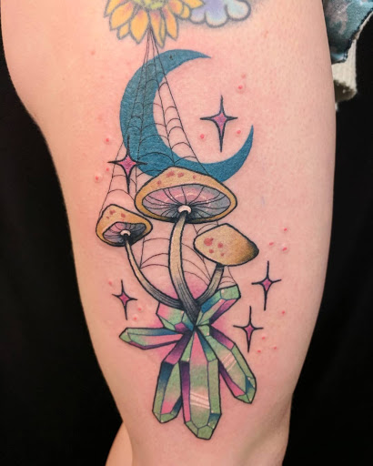 Explore 1989 tattoo ideas, creative tattoo ideas in Denver, available at CREATUREARCADE TATTOO AND ILLUSTRATION-LOCATED IN LAKEWOOD CO
