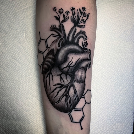 Explore yorkie tattoo ideas, creative tattoo ideas in Danvers, available at North Shore Tattoo Company