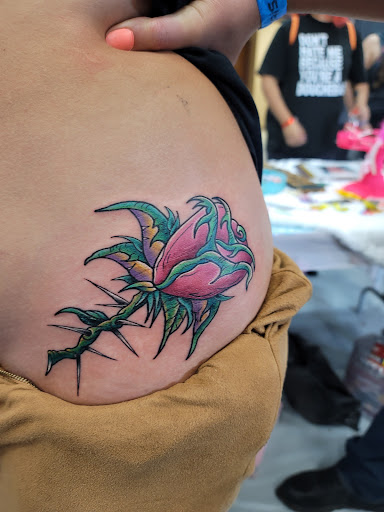 Explore tattoo ideas for back shoulder, creative tattoo ideas in Davis, available at The Vintage Wolf Tattoo Studio