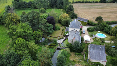 Les roulottes du Moulin de Palet à Baugé en Anjou